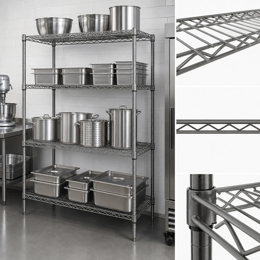 Patented QuadTruss Shelves