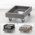 Thumbnail image #4 for Cambro Camdolly Open-Frame Commercial Dolly for #10 Can Cases and 14 x 19 Inch Milk Crates, 350 lb Capacity