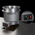 Thumbnail image #3 for Hatco Drop-In Round Heated Well Fabricator Component, 4 Quart, Thermostatic, With Drain, Top Mounted, Non-Insulated