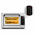Thumbnail image #3 for PizzaMaster PM 401ED-2 Countertop Electric Stone Hearth Pizza Oven with 1 Chamber and 2 Hearthstones