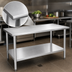 Thumbnail image #3 for Eagle Spec-Master 48-Inch x 36-Inch Stainless Steel Flat-Top Work Table with Adjustable Undershelf