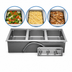 Thumbnail image #3 for Wells MOD-300TDM Three-Well Top-Mount Drop-In Electric Hot Well Food Warmer