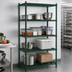 Thumbnail image #3 for Omcan USA Stationary 4-Shelf Wire Shelving Unit, 48