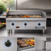 Thumbnail image #3 for Southbend HDG-24-316L 24-Inch Outdoor Countertop Gas Griddle with Thermostatic Controls, 316L Stainless Steel, 60,000 BTU