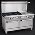 Thumbnail image #3 for Southbend Ultimate 60-Inch Gas Restaurant Range with 48-Inch Griddle, Standard Oven and Cabinet Base