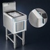 Thumbnail image #3 for Eagle Spec-Bar B12IC-24 Underbar Ice Bin/Cocktail Unit, 12 Inch Wide x 24 Inch Deep, 43 lb Capacity