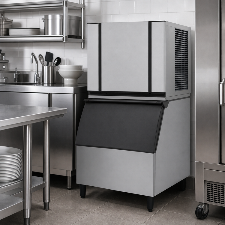 Product image #4 for Ice-O-Matic Elevation Series 30-Inch Water-Cooled Modular Full-Size Cube Ice Maker