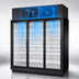 Thumbnail image #3 for Three-Section Low-Temp Self-Contained Glass Door Freezer Merchandiser