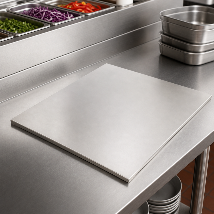 Product image #3 for PrepMate MultiStation Stainless Steel Multi-Rail Work Surface, 18 x 24 Inches