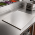 Thumbnail image #3 for PrepMate MultiStation Stainless Steel Multi-Rail Work Surface, 18 x 24 Inches