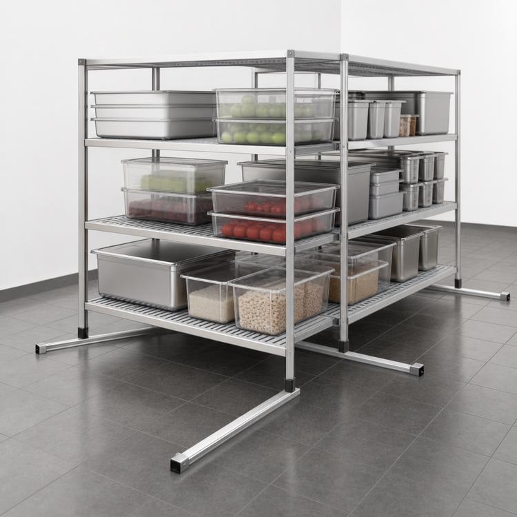 Product image #3 for Eagle Floor-Trak Double-Deep Floor Track Kit, 14 Ft. Aluminum Tracks