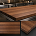 Thumbnail image #3 for Boos Block American Black Walnut Kitchen Countertop, 144 x 30 x 3 Inches, Full-Length Edge Grain, Varnique Finish