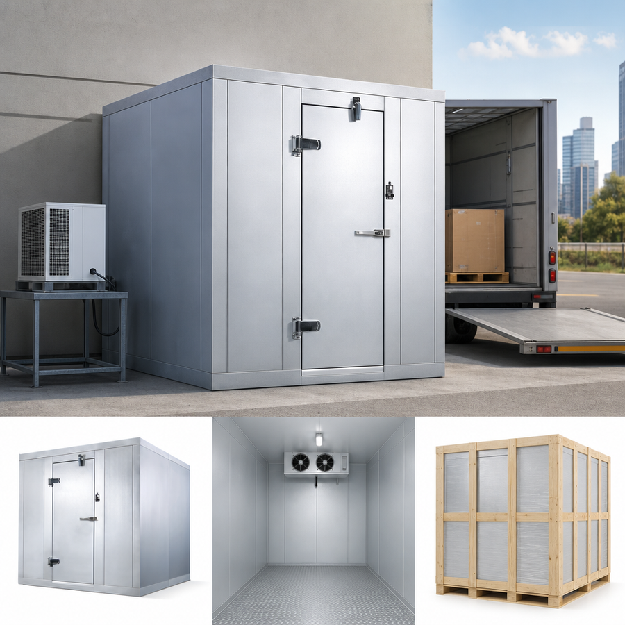 Outdoor Quick Ship Walk-In Freezer