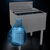 Thumbnail image #3 for Glastender Stainless Steel Underbar Ice Bin with 10-Circuit Cold Plate, 24 x 24 Inches, 85 lb. Capacity