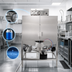 Thumbnail image #3 for CMA Dishmachines Energy Mizer S-B Double Rack Door-Type Pot & Pan Dishwasher
