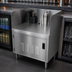 Thumbnail image #3 for Advance Tabco Prestige 24-Inch Stainless Steel Underbar Point of Service Cabinet with 11-Inch Backsplash and Louvered Door