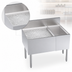 Thumbnail image #3 for Krowne Royal Series 36-Inch Underbar Multi Station Ice Bin with Left Ice Bin and Right Insulated Bottle Storage