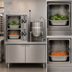 Thumbnail image #3 for Crown SCX-2-6 Two Compartment Convection Steamer with 6 Gallon Kettle and 44