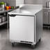 Thumbnail image #3 for Beverage-Air 27 Inch 1-Section Worktop Refrigerator with Solid Door and Foamed-In-Place Backsplash