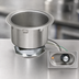 Thumbnail image #3 for Eagle Group 11-Quart Round Drop-In Electric Food Warmer with Thermostatic Control and Wet/Dry Operation