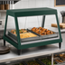 Thumbnail image #3 for Hatco Glo-Ray Countertop Heated Display Case, Straight Glass Front, 2-Pan Dual Shelf, Humidity