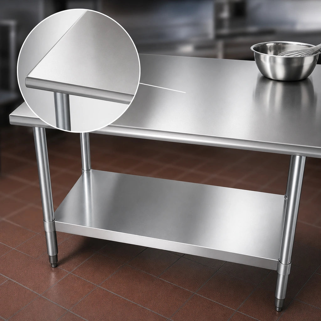 18-Gauge 430 Stainless Steel Top