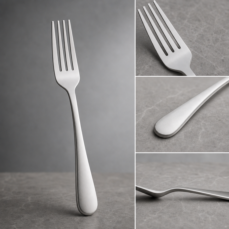 Product image #3 for Windsor #54 Medium Weight Dinner Fork, 18/0 Stainless Steel, Vibro Finish