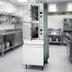 Thumbnail image #2 for Crown GSX-16HE Two-Compartment Full-Size Gas Convection Steamer with Cabinet Base