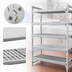 Thumbnail image #4 for Cambro Camshelving Premium 21 x 36 Inch Vented and Solid 5-Shelf Kit, Speckled Gray