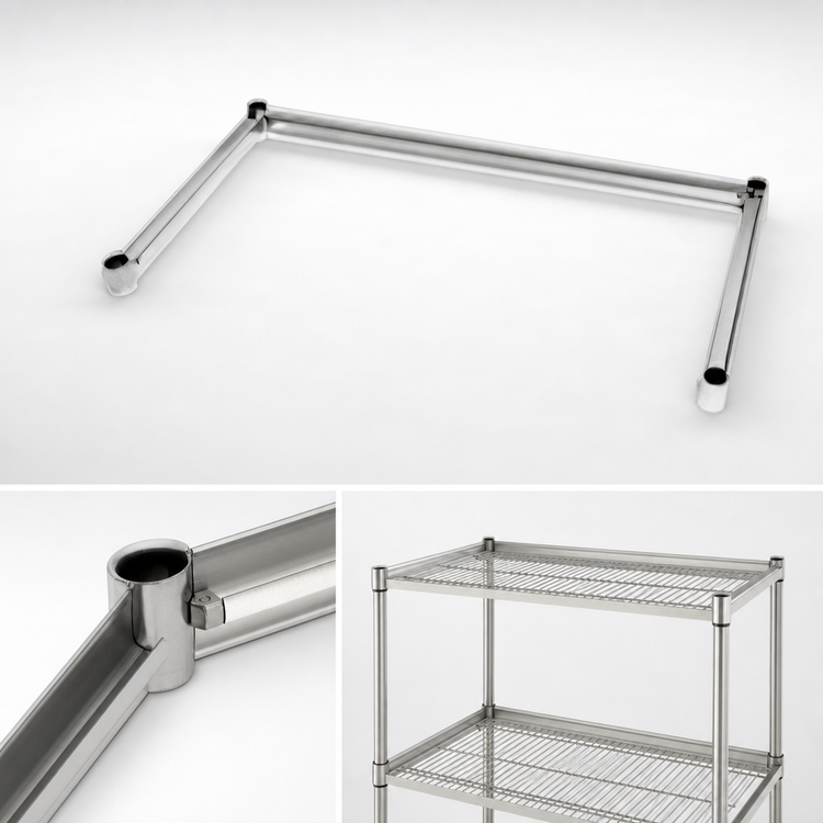 Product image #3 for 3-Sided Stainless Steel Channel Frame, 36 x 30 Inches