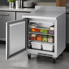 Thumbnail image #4 for Beverage Air WTR27HC 27-Inch One-Section Worktop Refrigerator, 5.25 Cu. Ft., Solid Door