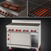 Thumbnail image #3 for American Range 36-Inch Gas Radiant Broiler with Storage Base, 90,000 BTU