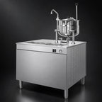 Thumbnail image #3 for Cleveland Range 24DMK6 24-Inch Direct Steam Kettle on Modular Base, One 6-Gallon Kettle, Manual Tilt, 316 Stainless Steel Liner