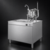 Thumbnail image #3 for Cleveland Range 24-Inch Direct Steam Kettle on Modular Base with One 6-Gallon Steam-Jacketed Kettle