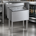 Thumbnail image #3 for CHOICE Underbar Stainless Steel Ice Bin, 12