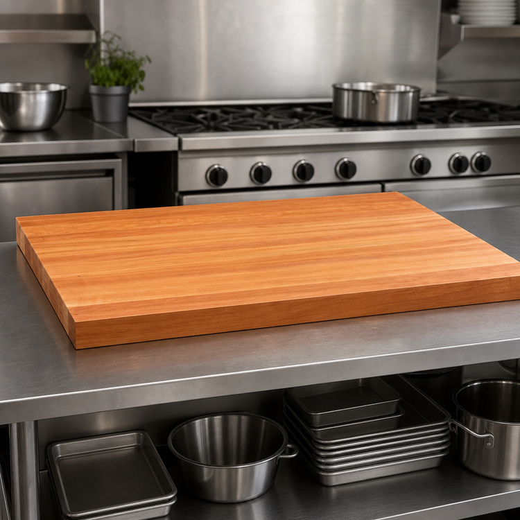 Product image #3 for Boos Block 48-Inch x 27-Inch x 3-Inch Edge Grain American Cherry Kitchen Countertop, Penetrating Oil Finish