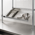 Thumbnail image #3 for Quantum Slanted Wire Shelf, 48 x 18 Inches, Chrome Plated