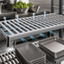 Thumbnail image #4 for Cambro Camshelving Premium Vented Shelf Kit, 72-Inch x 14-Inch, Speckled Gray