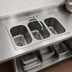 Thumbnail image #3 for Eagle Group Self-Rimming Three-Compartment Drop-In Sink with 10
