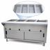 Thumbnail image #3 for Advance Tabco Triumph (Supreme) Electric Hot Food Table with 4 Sealed Wells and Sliding Door Enclosed Base