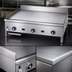 Thumbnail image #3 for Jade Range Supreme JGM-2448-F 48 Inch Gas Floor Model Griddle