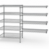 Thumbnail image #3 for Eagle Group Valu-Master 5-Tier Add-On Wire Shelving Unit, 48 x 18 x 74 Inches, Pewter Gray Epoxy