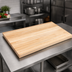 Thumbnail image #3 for John Boos Boos Block 72-Inch x 30-Inch Edge-Grain Maple Kitchen Countertop, Varnique Finish