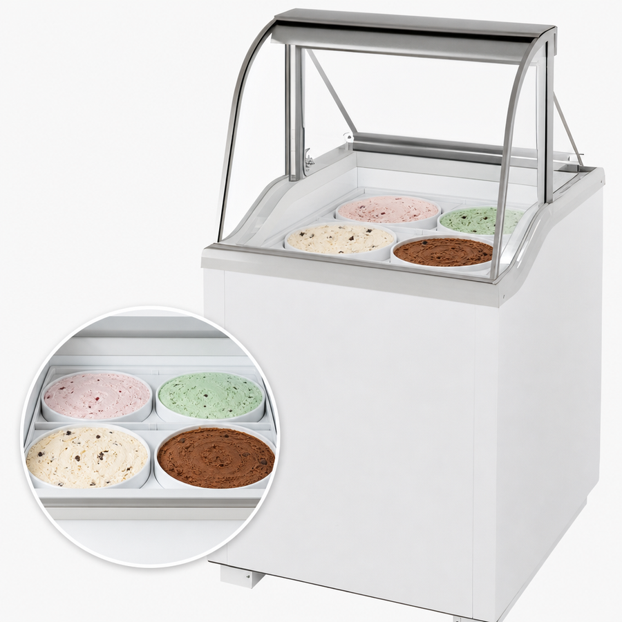 Four 3-Gallon Tub Capacity