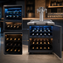 Thumbnail image #3 for Pro-Line E-Series Dual Temperature Wine Cooler Dispenser, 25 Inch, 8.4 Cu. Ft.