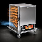 Thumbnail image #3 for Eagle Group Panco HPHNLSN-RC2.25 Half-Size Heated/Proofing Holding Cabinet, Digital Controls, Adjustable Humidity, Polycarbonate Window Door