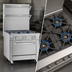 Thumbnail image #3 for Southbend Platinum 24-Inch Heavy Duty Gas Range with 4 Open Burners and Cabinet Base, 140,000 BTU