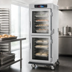 Thumbnail image #3 for Metro C5 C599-SDC-L Full-Height Controlled-Humidity Heated Holding & Proofing Cabinet, Glass Dutch Doors, 35-Pan Capacity