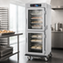 Thumbnail image #3 for Metro C5 9 Series Full-Height Controlled Humidity Heated Holding and Proofing Cabinet with Glass Dutch Doors and Lip Load Slides