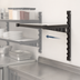 Thumbnail image #3 for Cambro Camshelving Elevation Wall-Mounted Solid Add-On Shelf Kit, 18 x 36 Inches, Brushed Graphite